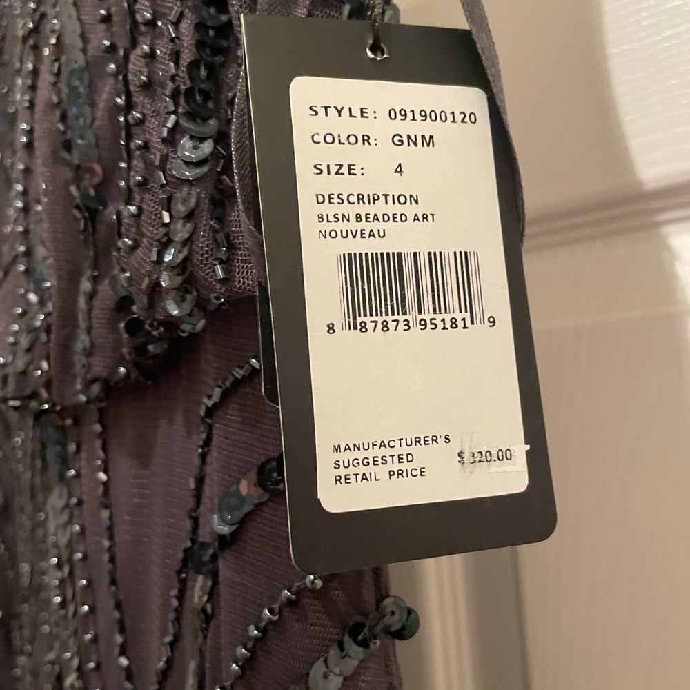 Adrianna Papell Evening Gown Dress.